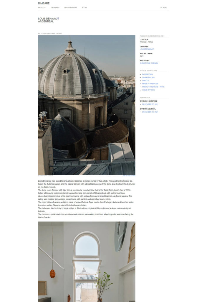 Divisare, December 2021