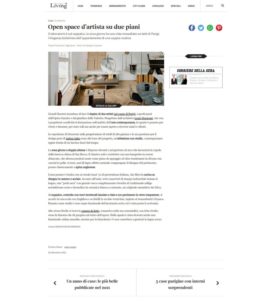 Living Corriere, December 2021