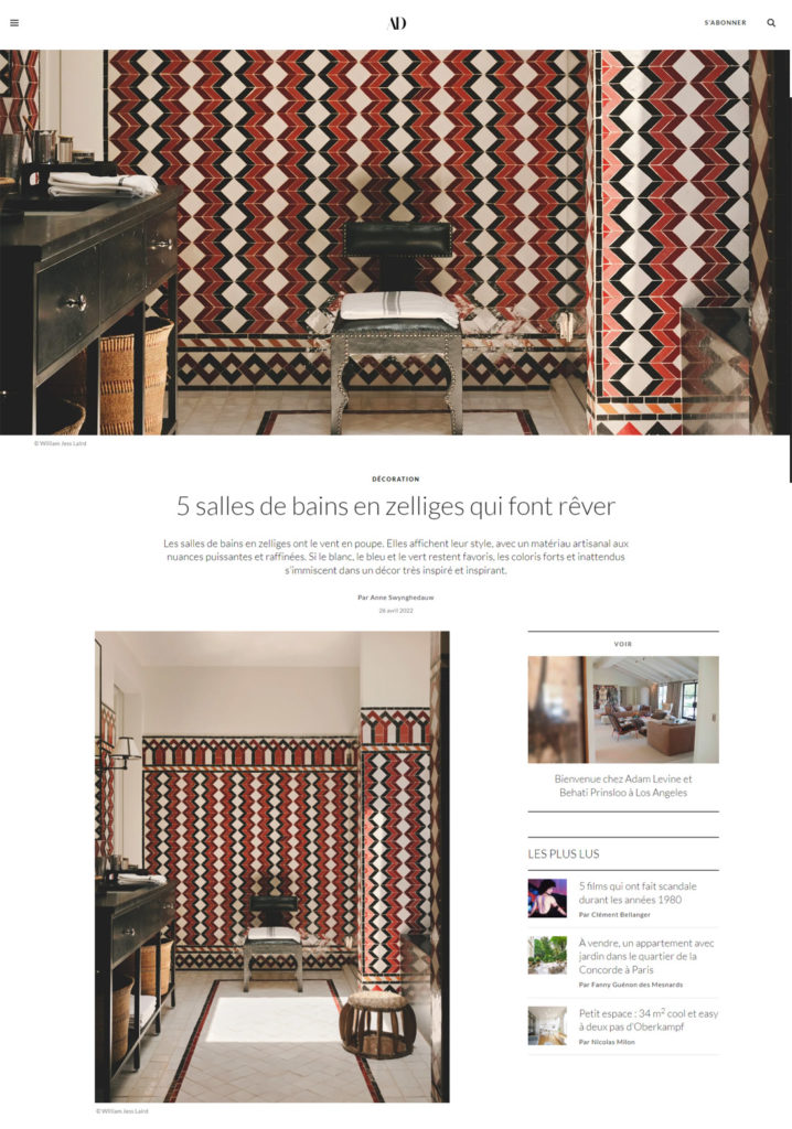 AD Magazine France, April 2022