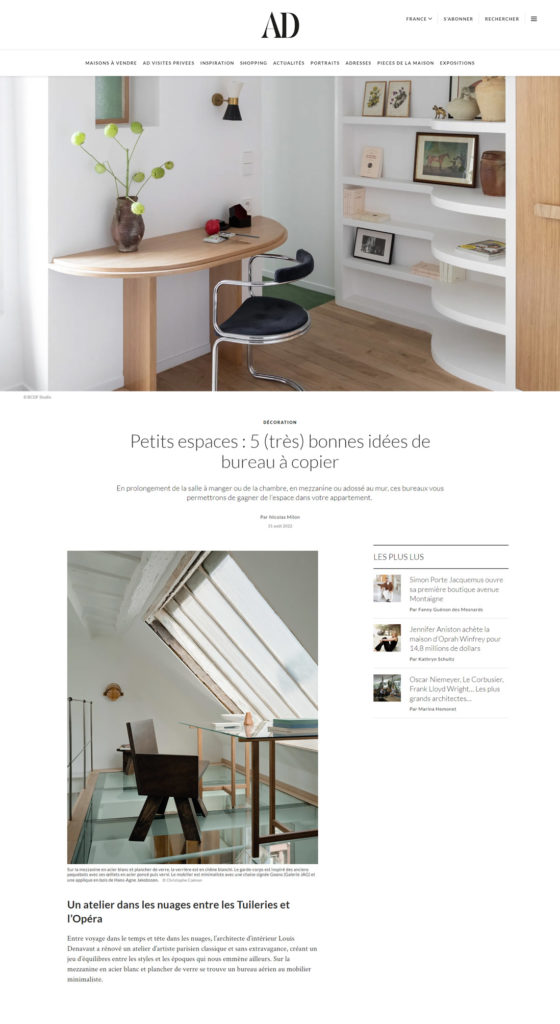 AD Magazine France, August 2022