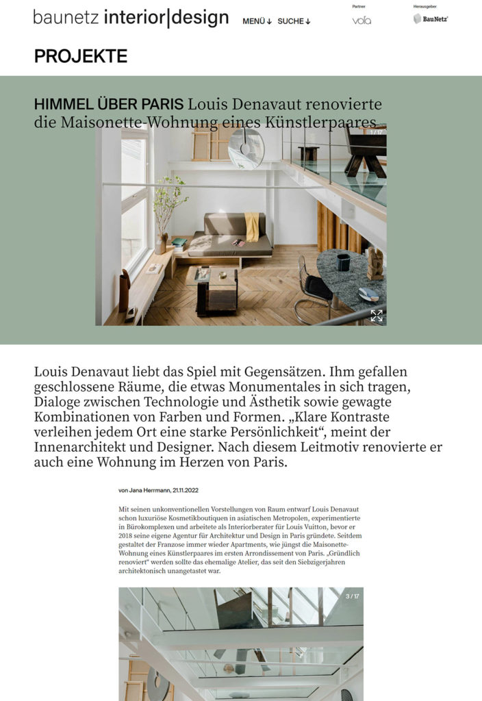 Baunetz, November 2022